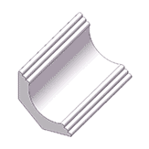 Галтель ПВХ